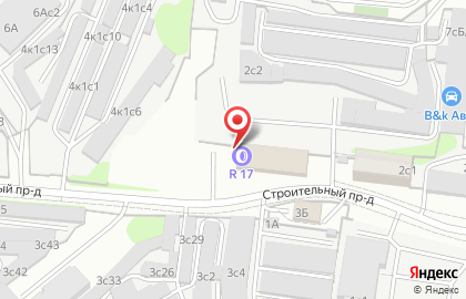 Шиномонтаж R17 на карте