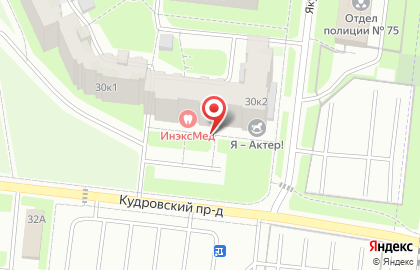Русская Усадьба на проспекте Большевиков на карте