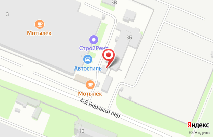 Питер-лада, Сеть Автоцентров на карте