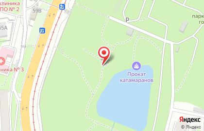 Экстрим-парк ZONA-X на карте