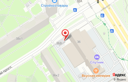 Студия флористики Бермяковых на проспекте Тореза на карте