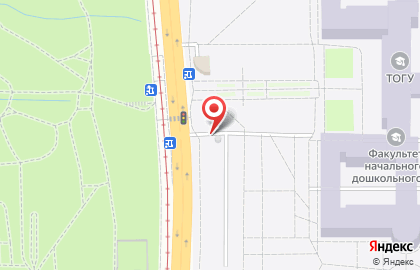 Автостоянка в Хабаровске на карте