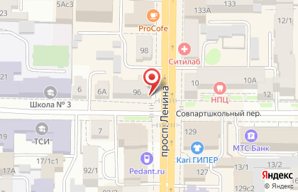 Салон цветов и сувениров Строманта в Ленинском районе на карте