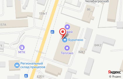 Фирменный магазин ТеплЭко на Омской улице на карте