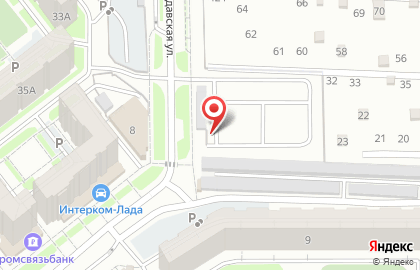 Автостоянка в Челябинске на карте