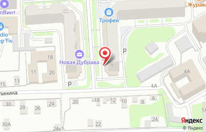 Банкомат Райффайзенбанк на Октябрьской улице на карте