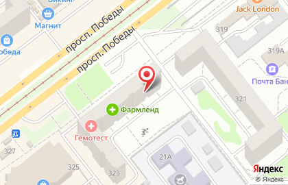 Салон-парикмахерская Фаворит в Калининском районе на карте
