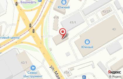 Магазин садовых товаров Усадьба на улице Маяковского на карте