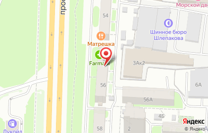 Магазин напольных покрытий WoodCork на проспекте Гагарина на карте