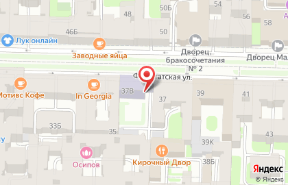 Детский сад №15 на Фурштатской улице на карте