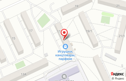 Магазин женской одежды в Омске на карте