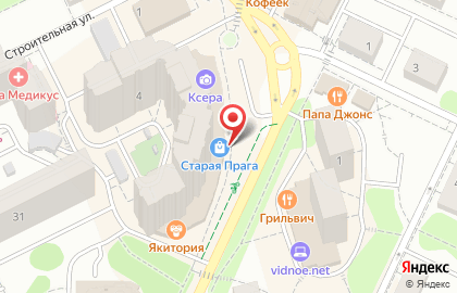 Банк ВТБ в Советском проезде в Видном на карте