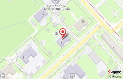 Детский сад №104 Золотой ключик, комбинированного вида на улице Александра Невского на карте