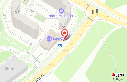Магазин цветов в Москве на карте