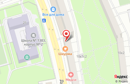 Кухонный Рай на Дубнинской улице на карте