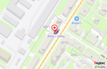 Мега ООО в Центральном районе на карте