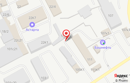 Магазин строительных материалов Унистрой на Омской улице на карте