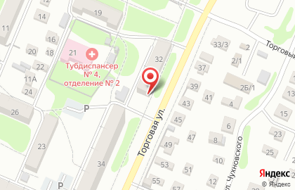 Магазин У дома в Кировском районе на карте