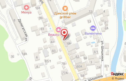 Продуктовый магазин в Сочи на карте