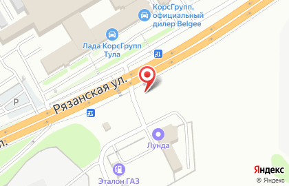 Шиномонтажная мастерская в Центральном районе на карте