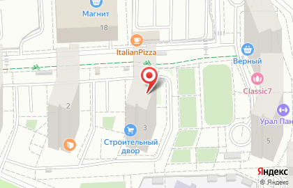 Продуктовый магазин Курико в Чкаловском районе на карте