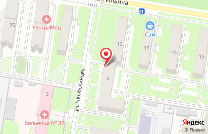 Магазин Слобода в Автозаводском районе на карте