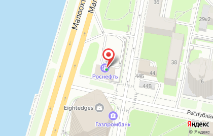 BP в Санкт-Петербурге на карте