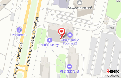 Прачечная ЧИСТОFF на метро Площадь Гагарина на карте