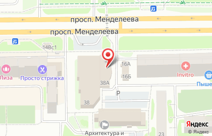 Продуктовый магазин Союз в Тобольске на карте