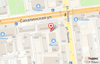 Магазин полуфабрикатов Ханаан на Сахалинской улице на карте