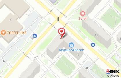 Фирменный магазин Белая корова на улице Нефтяников на карте