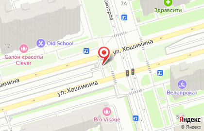 Автостоянка на ул. Композиторов, 12в на карте