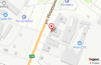 Автосервис Автоуровень в Левобережном районе на карте