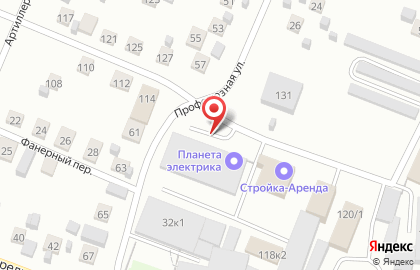 Емеля на улице Клары Цеткин на карте