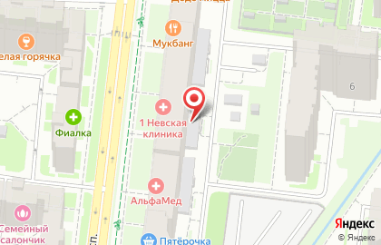 Страховая компания в Санкт-Петербурге на карте