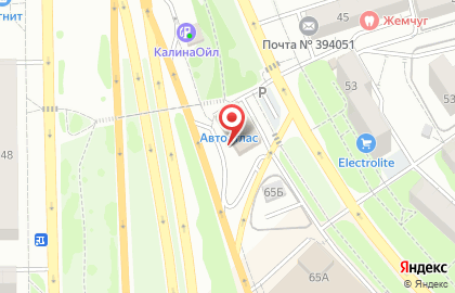 Компания АвтоПолис36 на карте