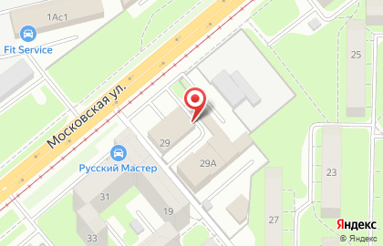 Пожарная часть №9 на Московской улице на карте