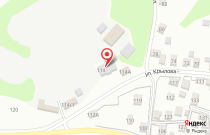 Компания ЛСК на улице Крылова на карте