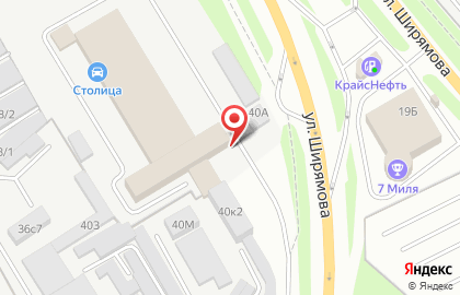 Торгово-сервисная компания Техноцентр в Октябрьском районе на карте
