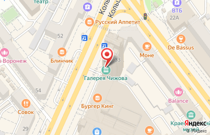 РегионСтройИнвест на Кольцовской улице на карте