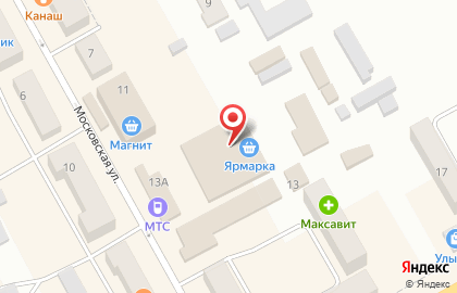 Торговый дом Гарант на Московской улице на карте