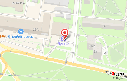 Лукойл-ликард на улице Строителей в Первоуральске на карте