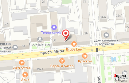 ЗАО Сибирь-МАЗ-Сервис на улице Мира на карте