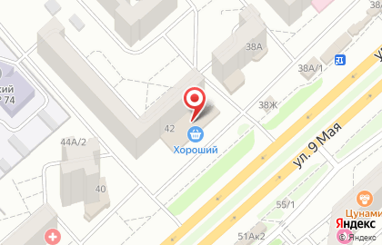 Дискаунтер Хороший в Красноярске на карте