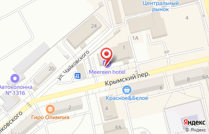 Банкомат Ставропольпромстройбанк в Крымском переулке на карте
