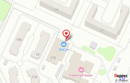 Автосалон DaCar на улице Гагарина на карте