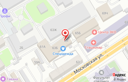 Магазин Спецодежда в Орле на карте