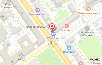 СберБанк на Советской улице, 21 на карте