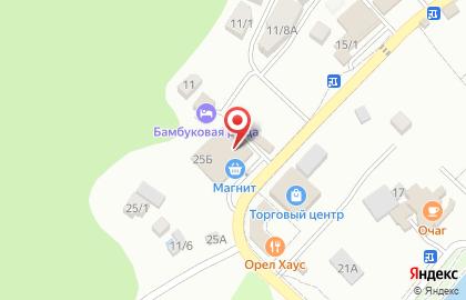 Сеть универсамов Магнит на улице Чекменева на карте