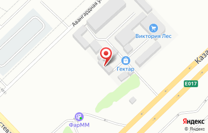 Оптово-розничная фирма Виктория Лес на Казанском проспекте на карте